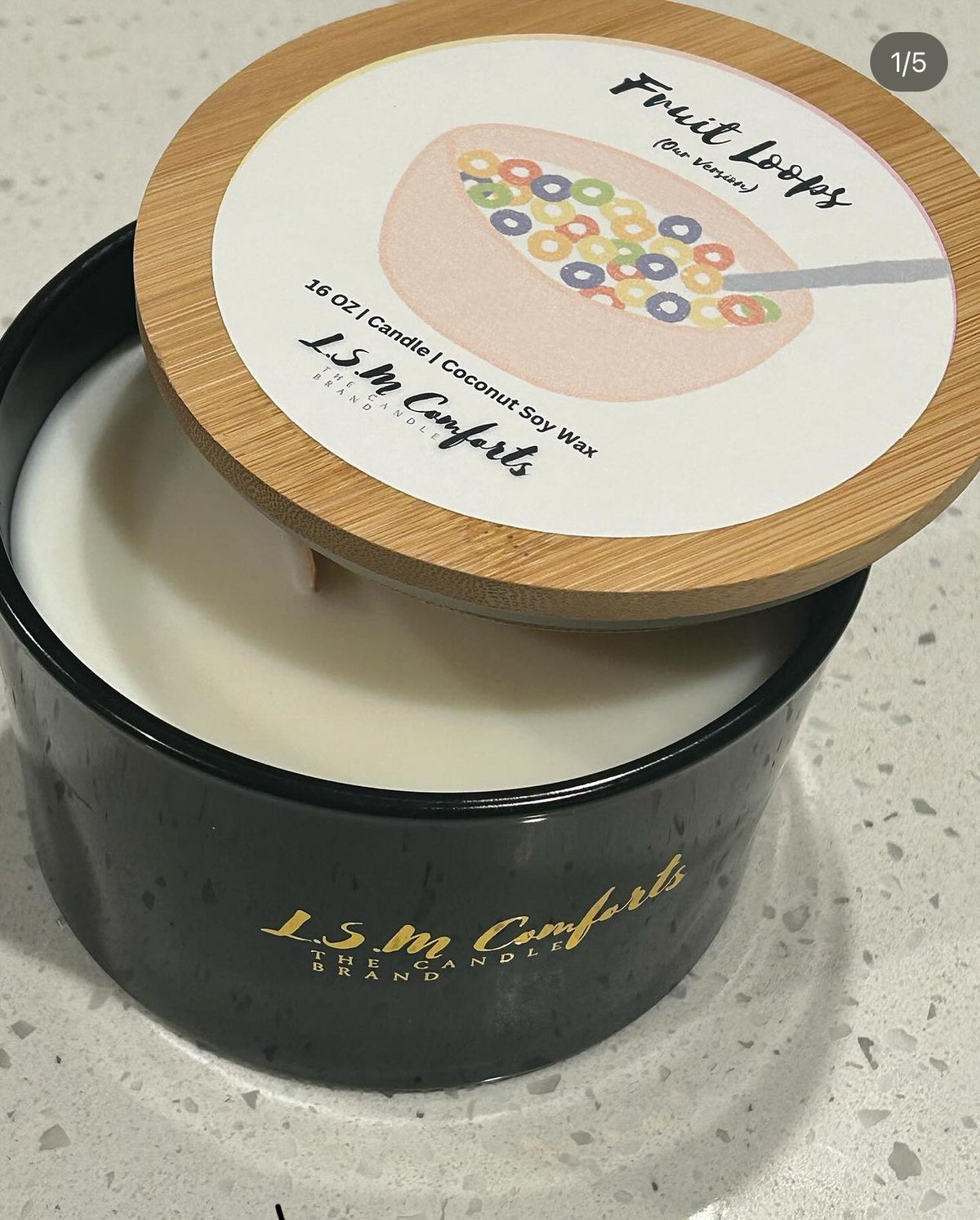 Luxe Fruit Loops (Type) Scented Candle