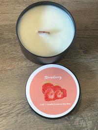Strawberry Scented Candle