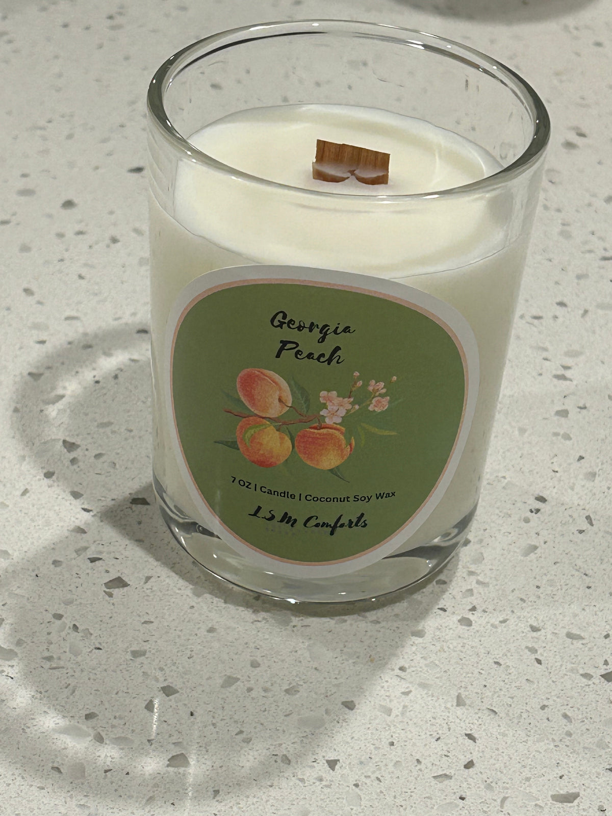 Luxe Georgia Peach Candle