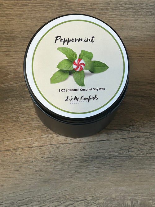 Peppermint Scented Candle