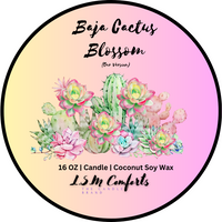 Luxe Baja Cactus Blossom Candle