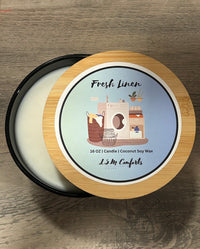 Fresh Linen Scented Candle