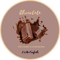 Chocolate Scented Candle