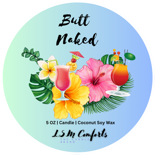 Butt Naked Candle