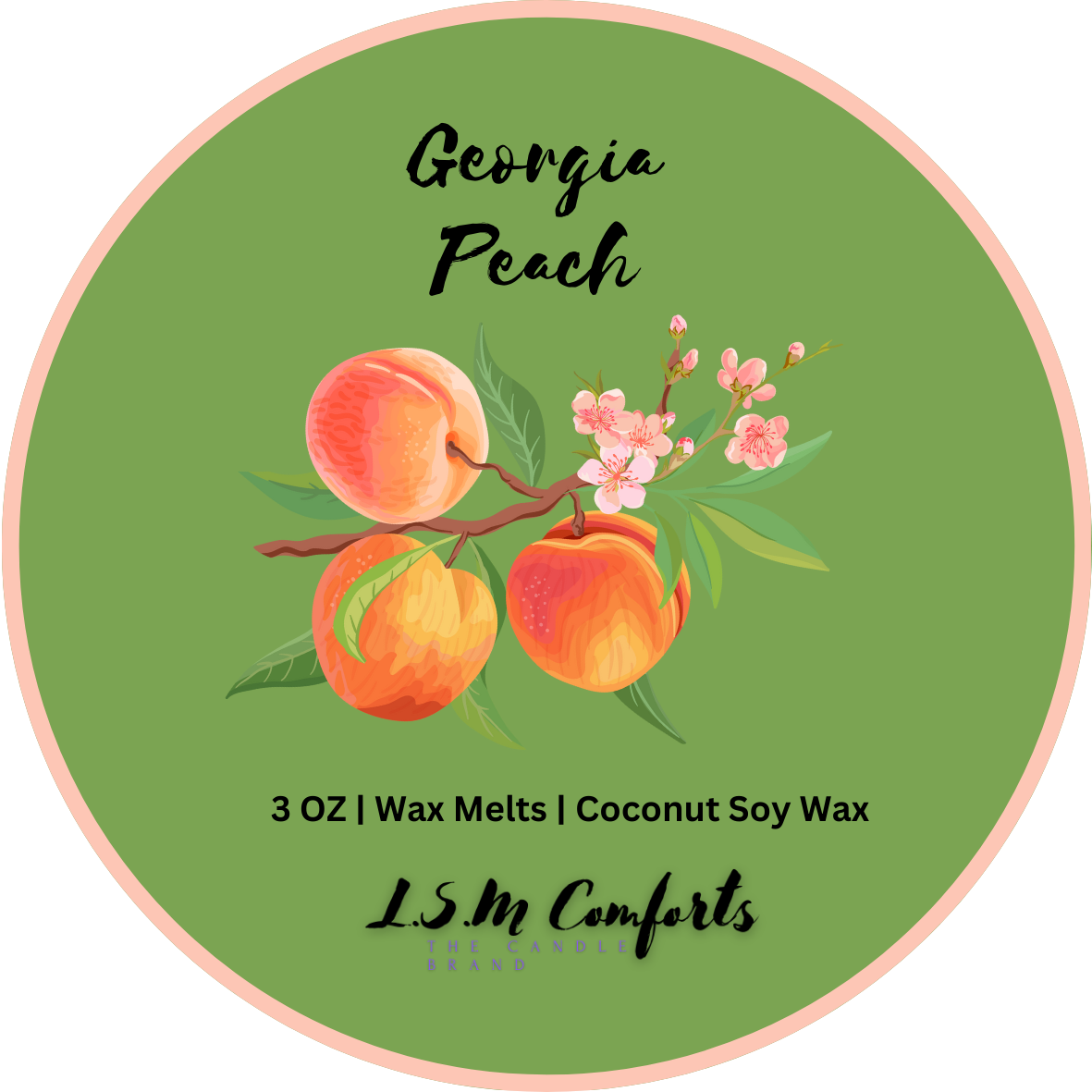 Georgia Peach Wax Melts