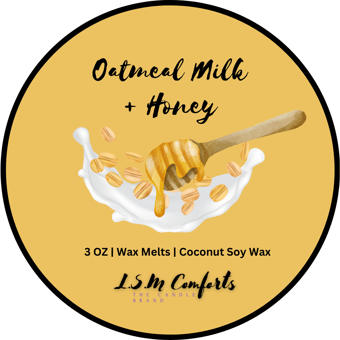 Oatmeal Milk + Honey Wax Melts