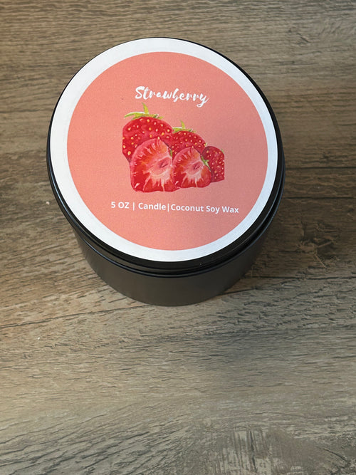 Strawberry Scented Candle