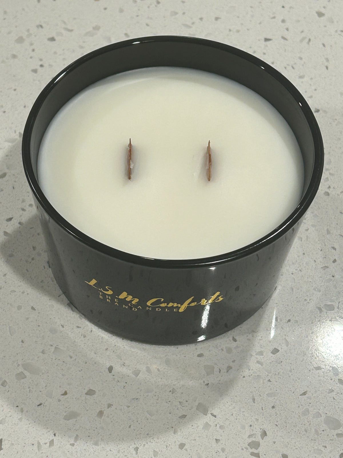 Luxe Mahogany Coconut Scented Candle