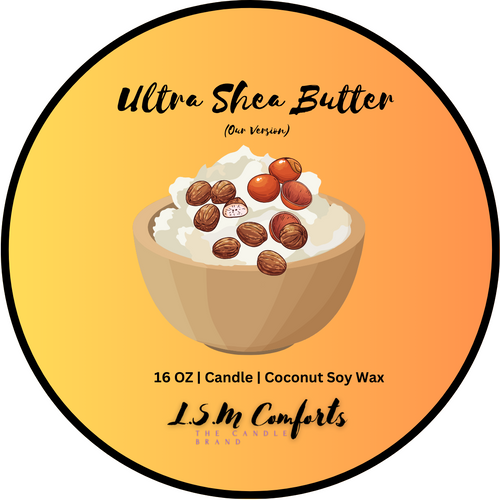 Luxe Ultra Shea Scented Candle (Type)